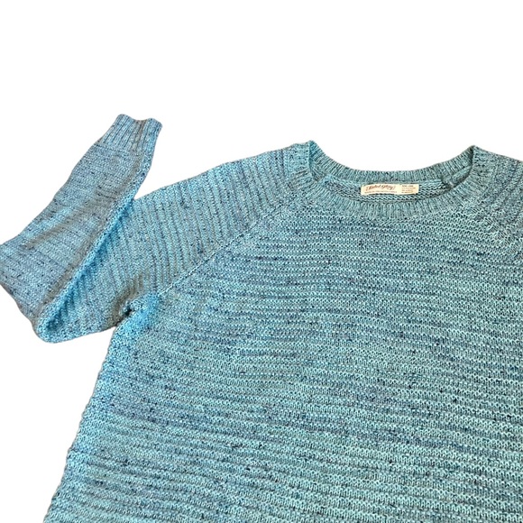 Faded Glory Women’s Blue Fall sweater Chunky sweater Long sleeve top - Picture 2 of 8